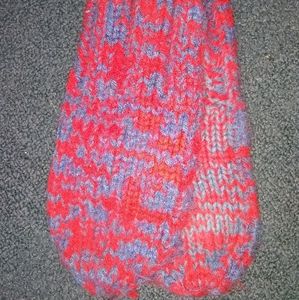 Handmade hand knitted mittens